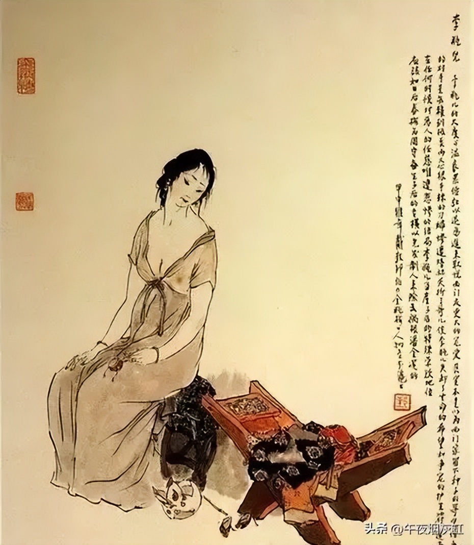 Li Ping'er of Jin Ping Mei: He took the initiative to have an affair ...