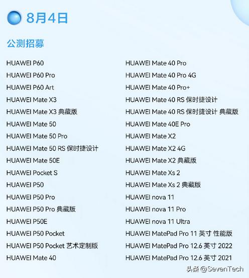Huawei Milestone The latest milestone! Huawei HarmonyOS has been installed on more than ...