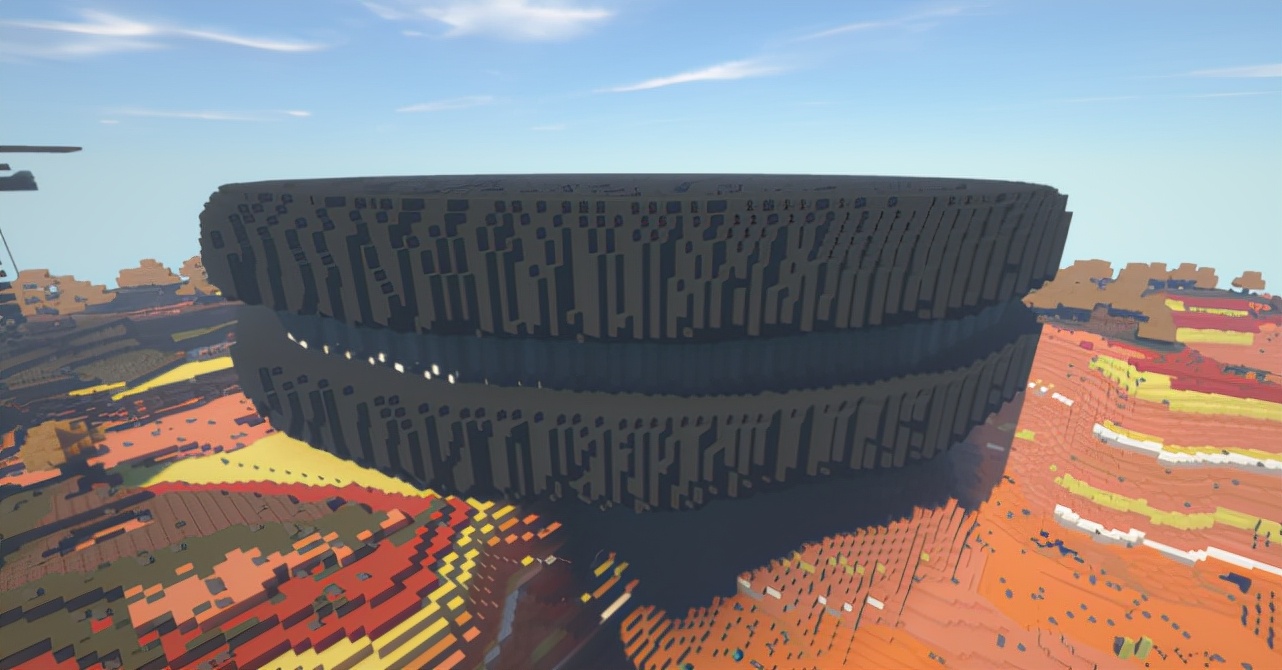 The super giant “Oreo cookies” made by players in “Minecraft” consist ...