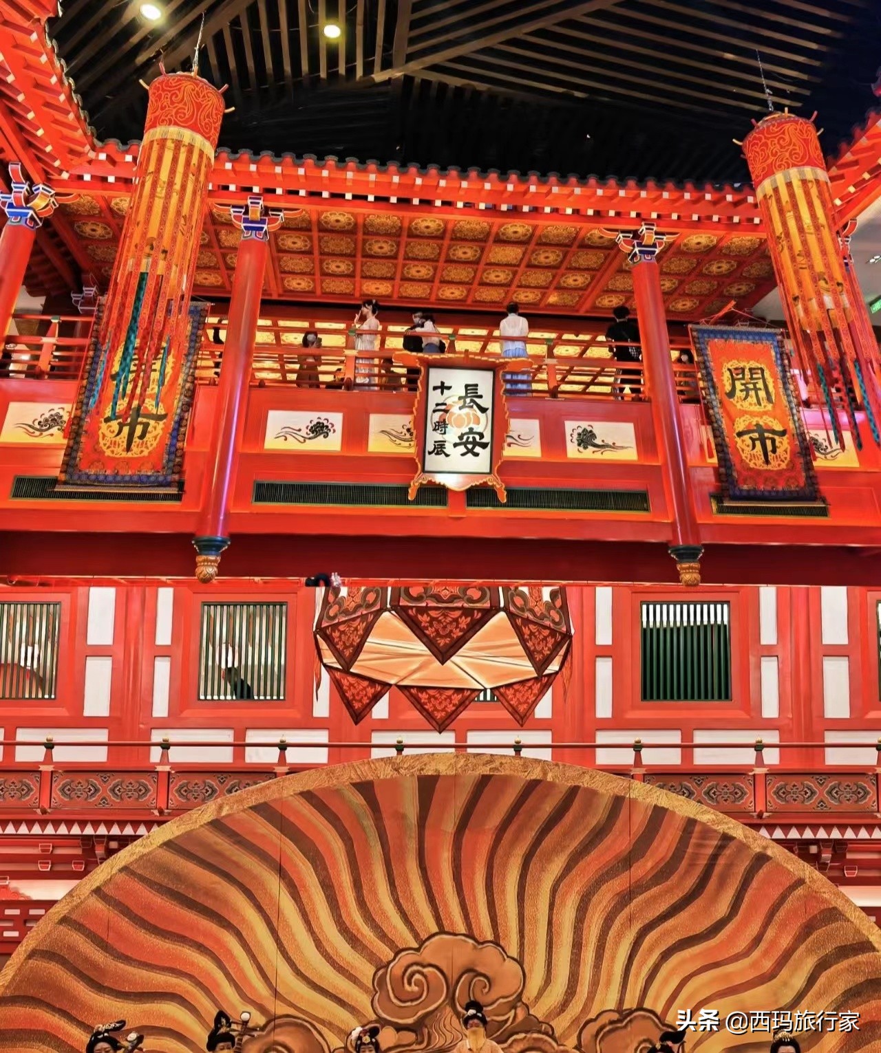 Tang Style Interior Immersive Tang-style street life, let's be a real Tang Dynasty person ...