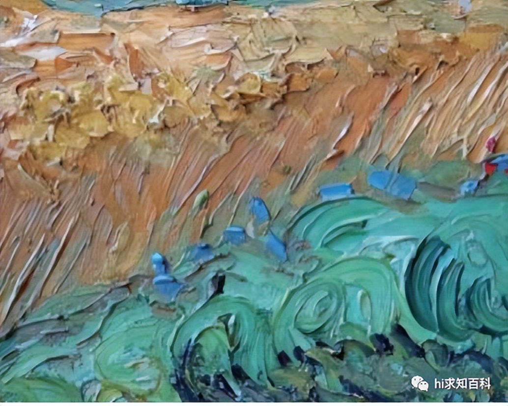 Why is there a grain of wheat bran in the paint of Van Gogh's authentic ...