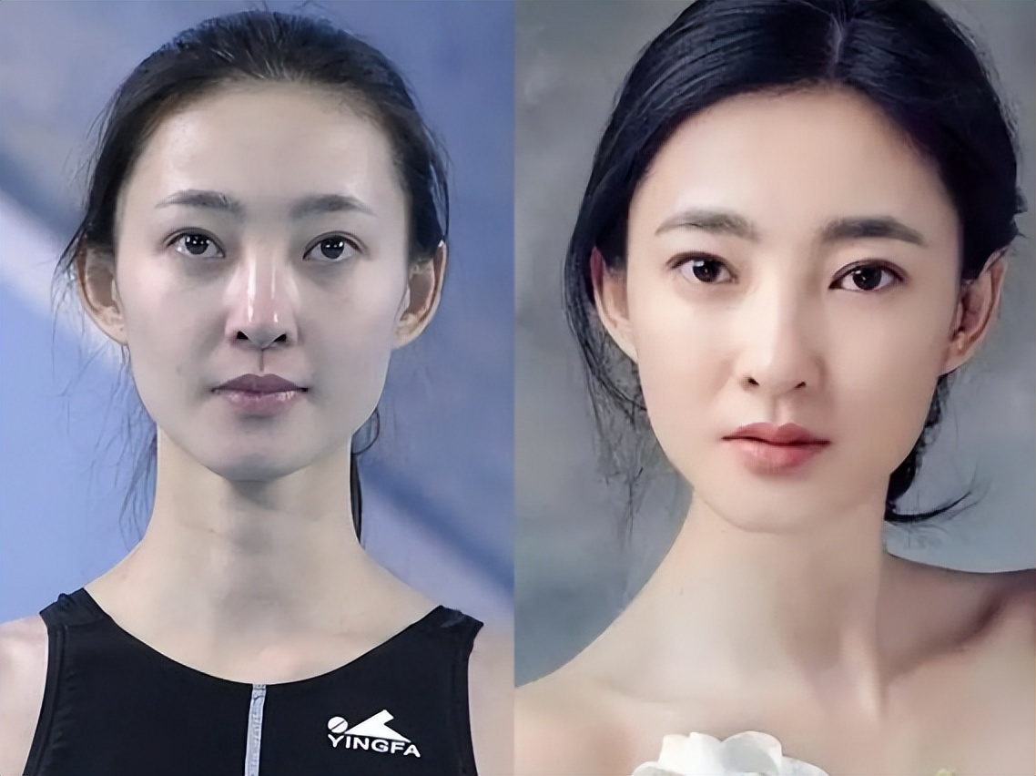 Which is the best actress without makeup?Song Yi is so white that she ...