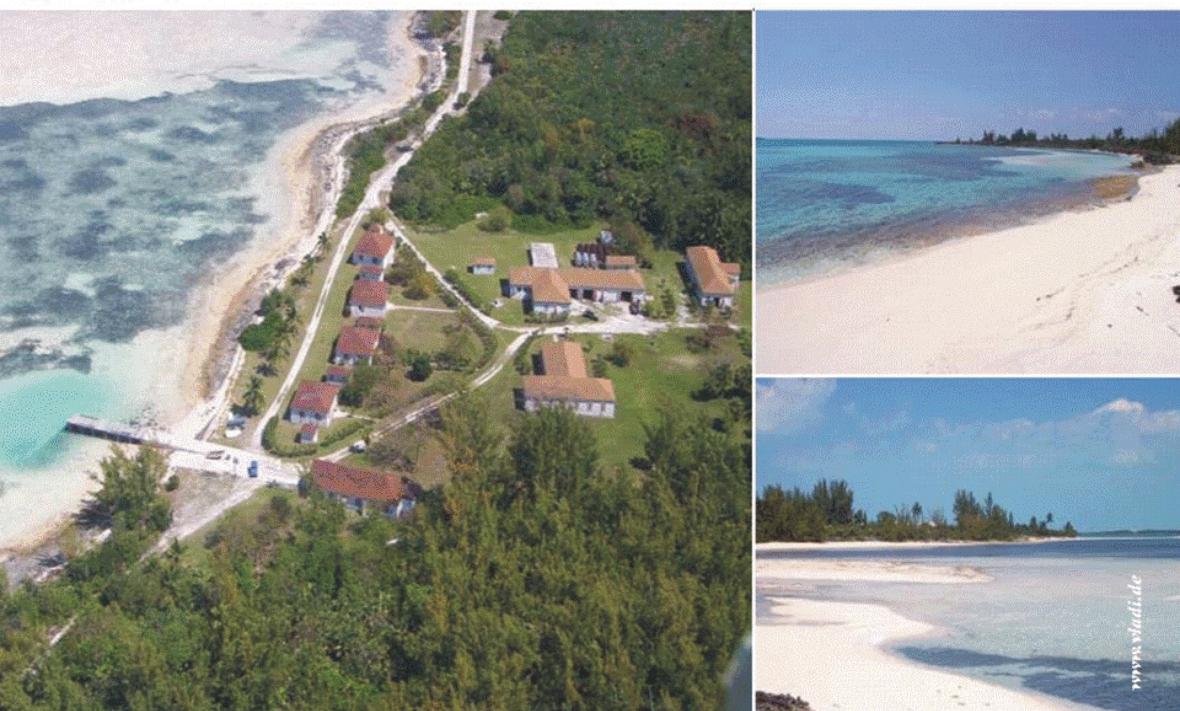The private island of nightclub moguls and world movie stars (Bird Cay ...