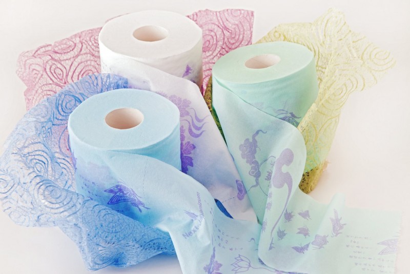 The most expensive toilet paper in the world has a picture for every