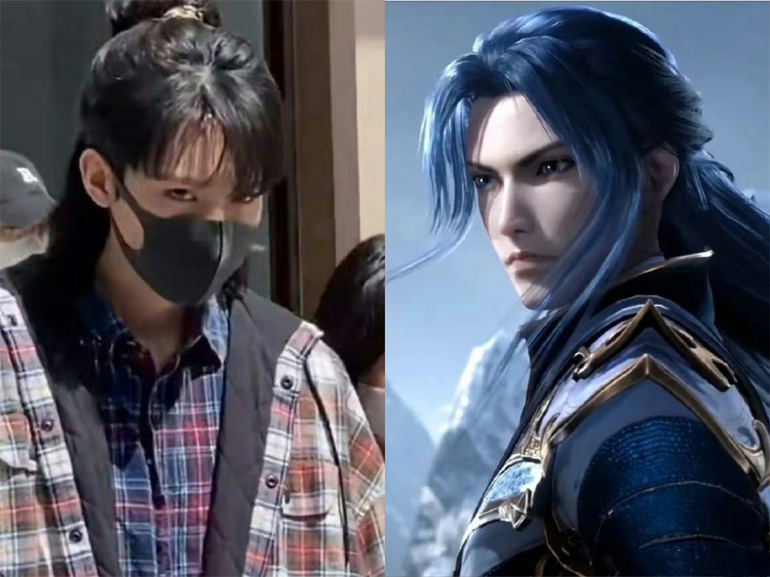 Douluo Continent2 liveaction drama official announcement, Zhang Yuxi Xiaowu cosplay God