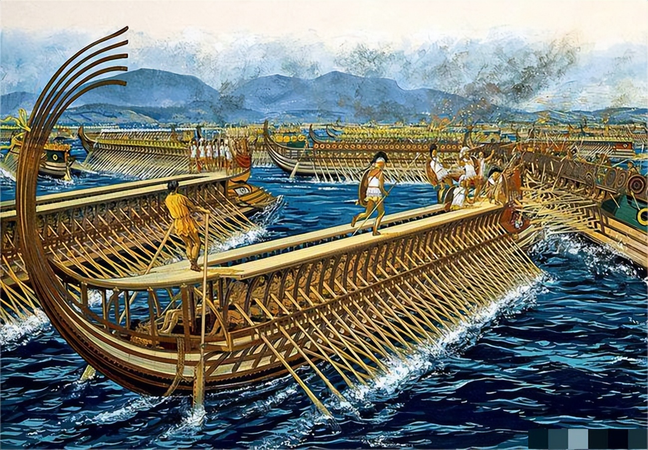 The Sea Battle of Salamis in Ancient Greece Persian Invasion and the