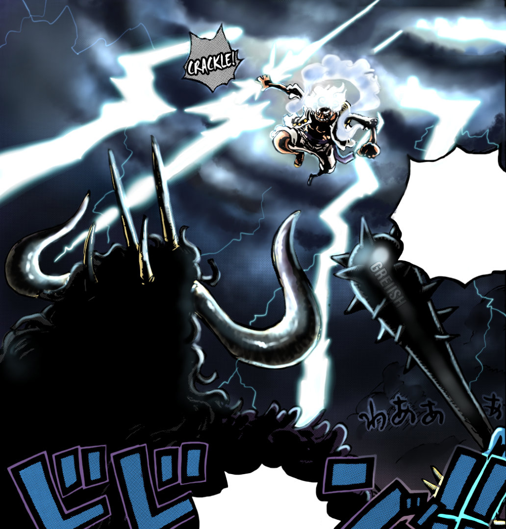 One Piece Why can Luffy control "Thunderbolt"?Is Oda illogical in