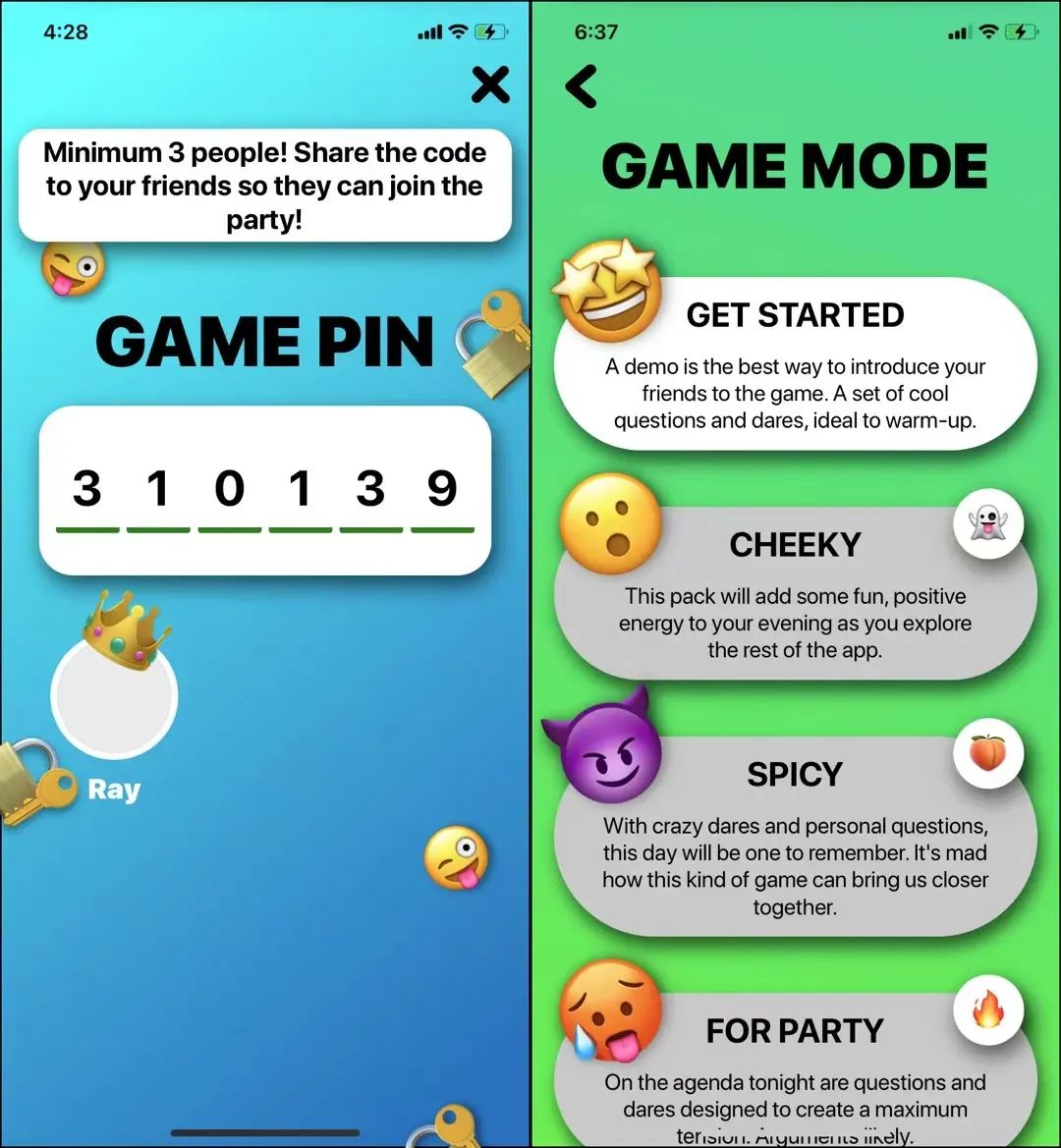 A semianonymous social app disguised as a quiz game tops the top 50