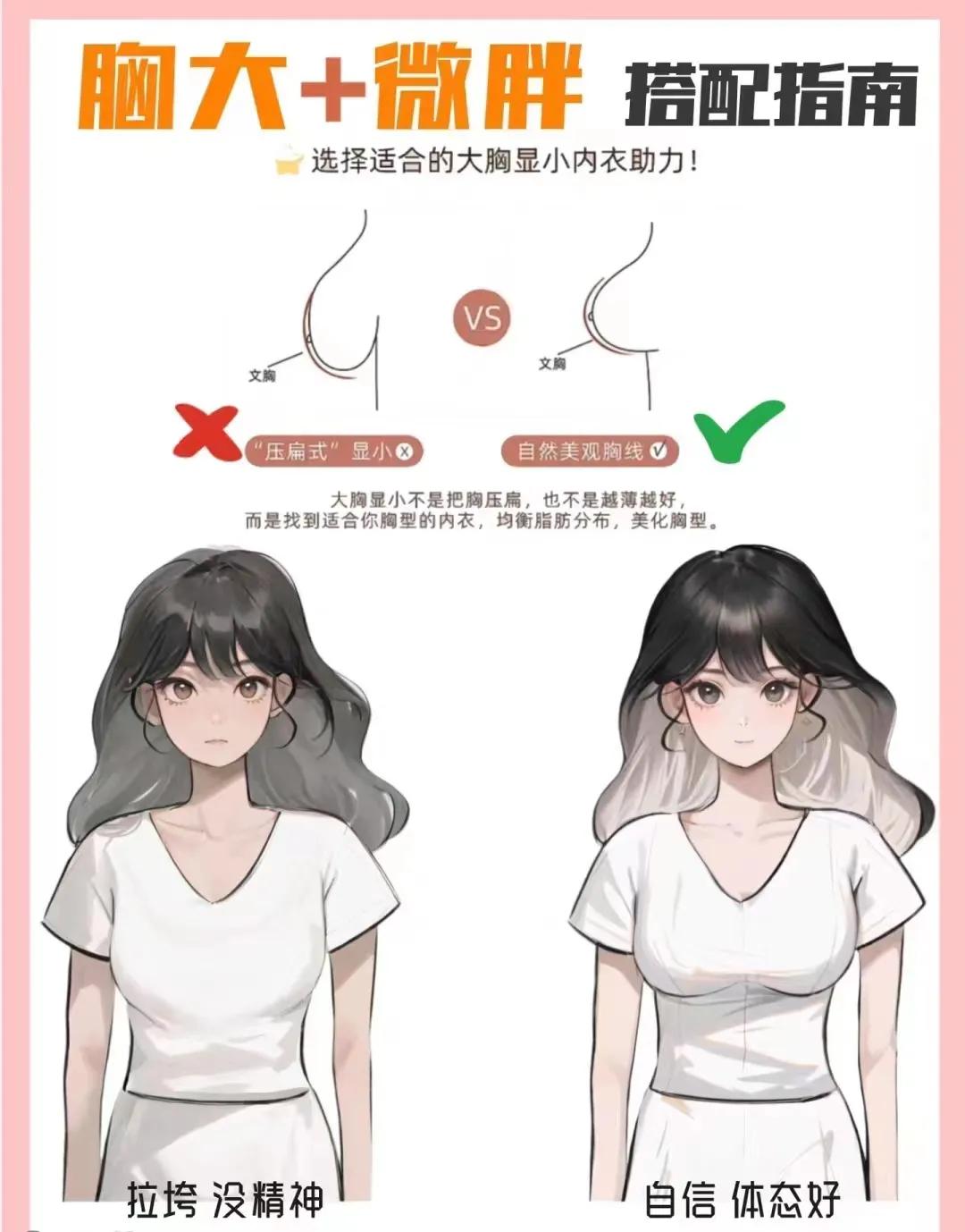 look thinner! Show your figure! Big and slightly fat girls dress like ...