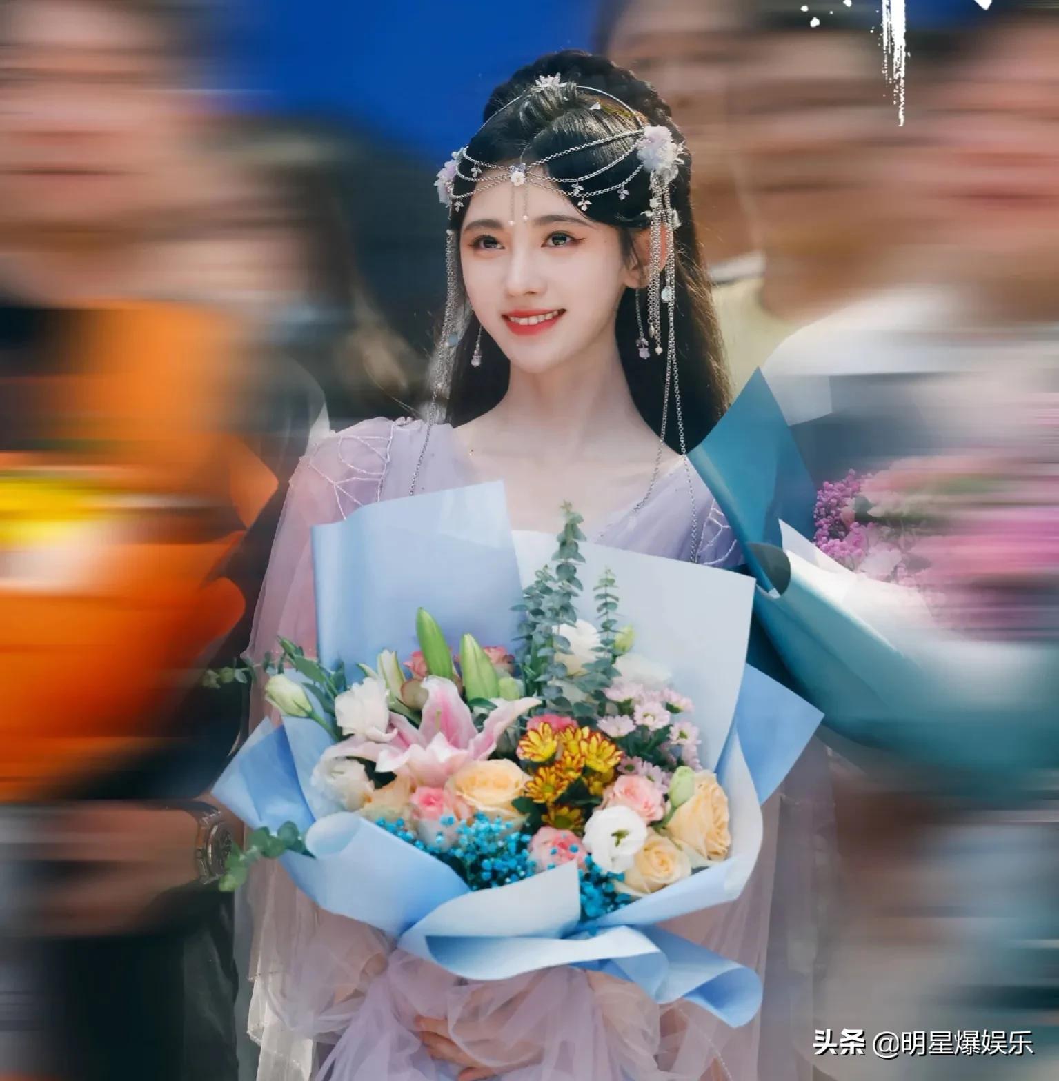 The female protagonists Zhao Lusi, Ju Jingyi, Song Qian, Li Gengxi, and ...