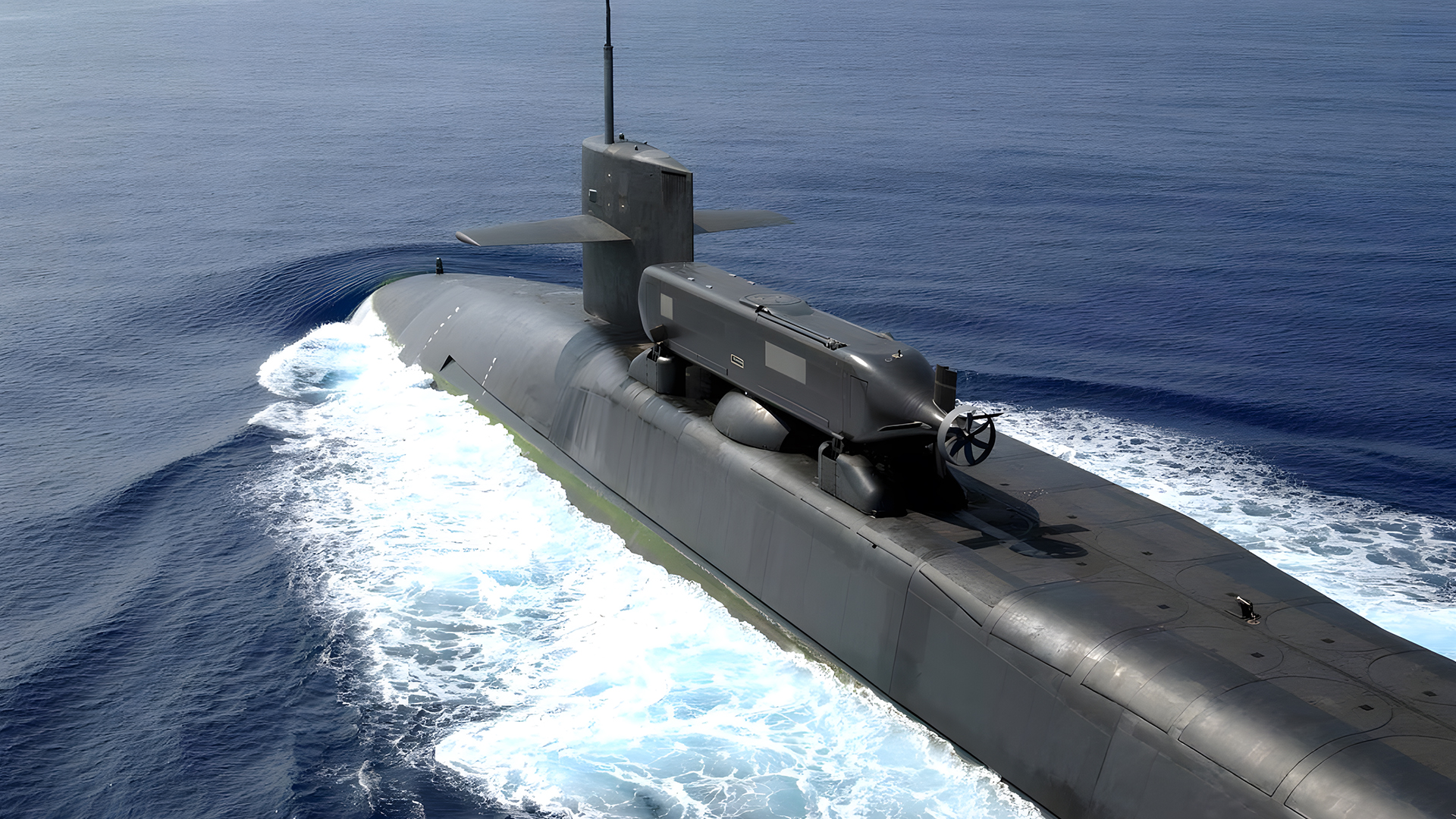 The 24th Virginia-class nuclear submarine in the United States is about ...