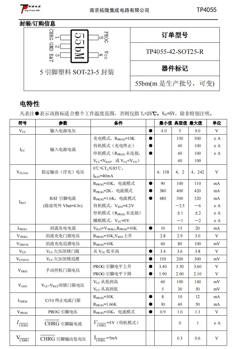 TP4055 500mA Linear Li-Ion Battery Charger - iNEWS
