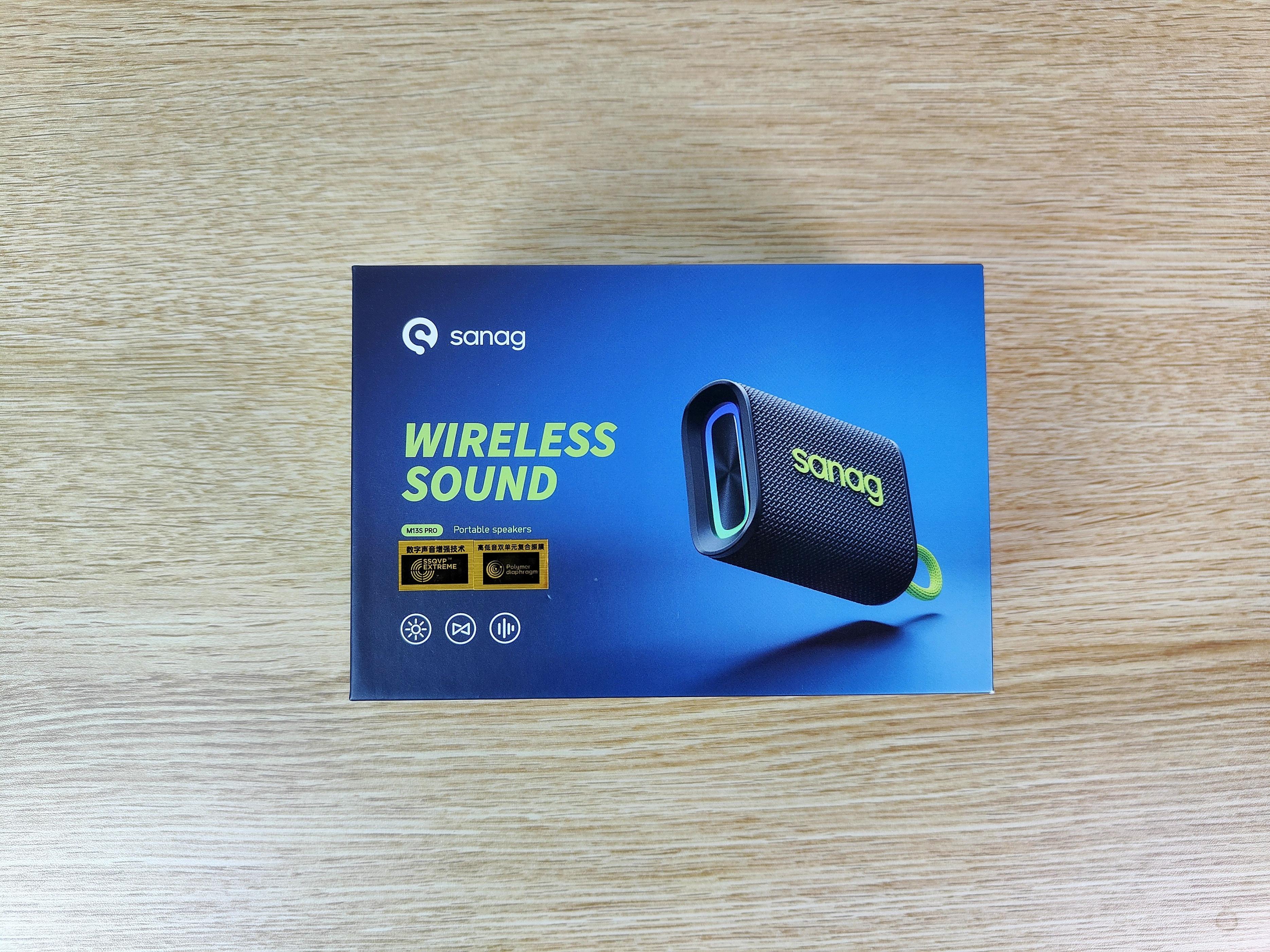 Fairy appearance, powerful sound quality, portable speaker Sanag M13S ...