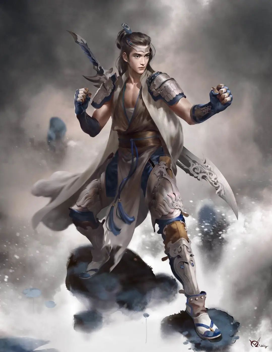 The martial arts heroes are brought into reality. Who doesn't love such illustrations? iNEWS