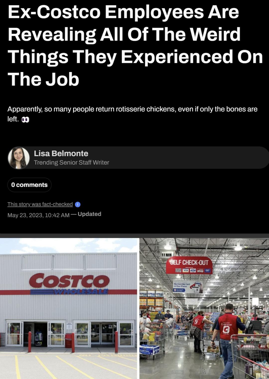 See you soon! Can Costco still return goods like this? Buy a roast