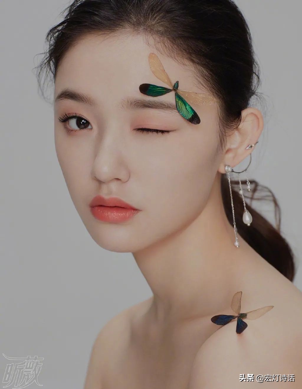 Lin Yun: Saying that the skirt is beautiful, that the hairstyle is ...