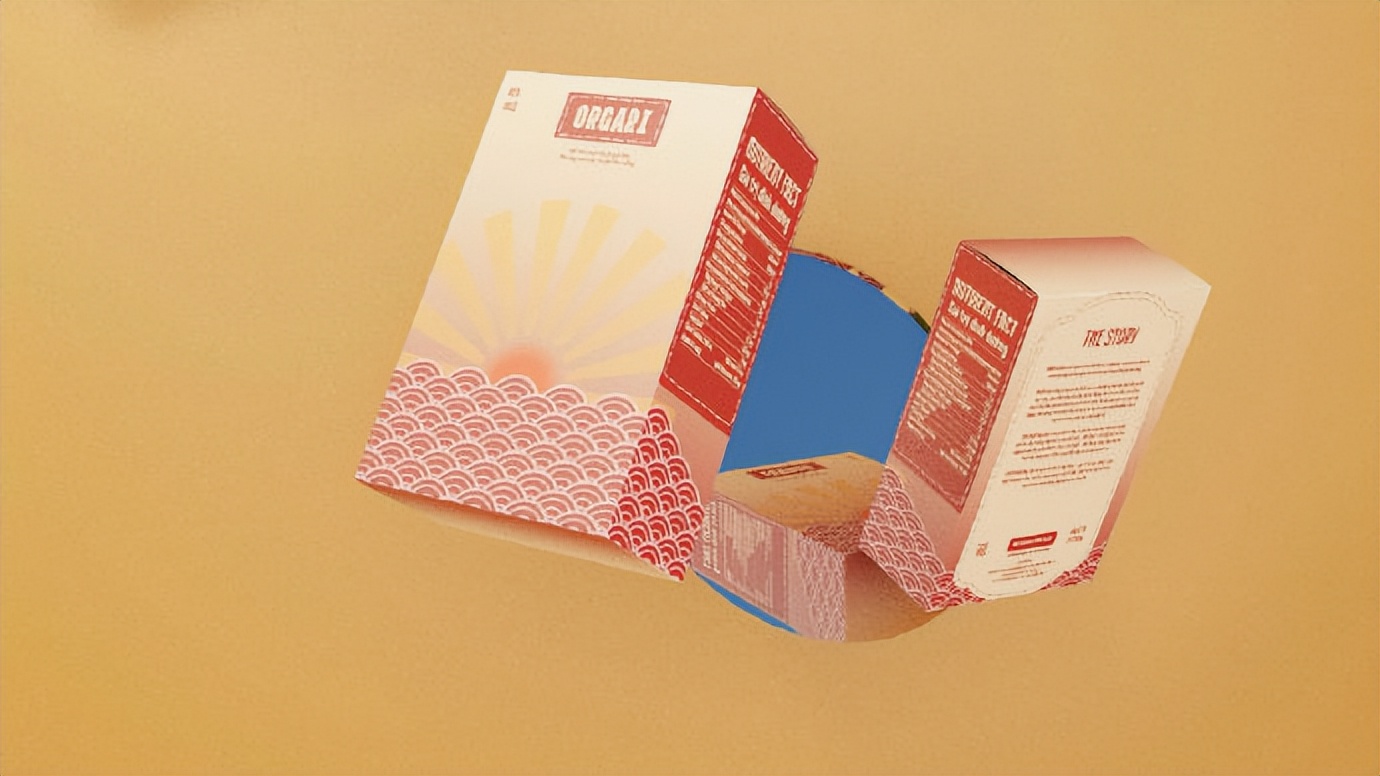 Vietnamese organic rice packaging design, directly put the rice