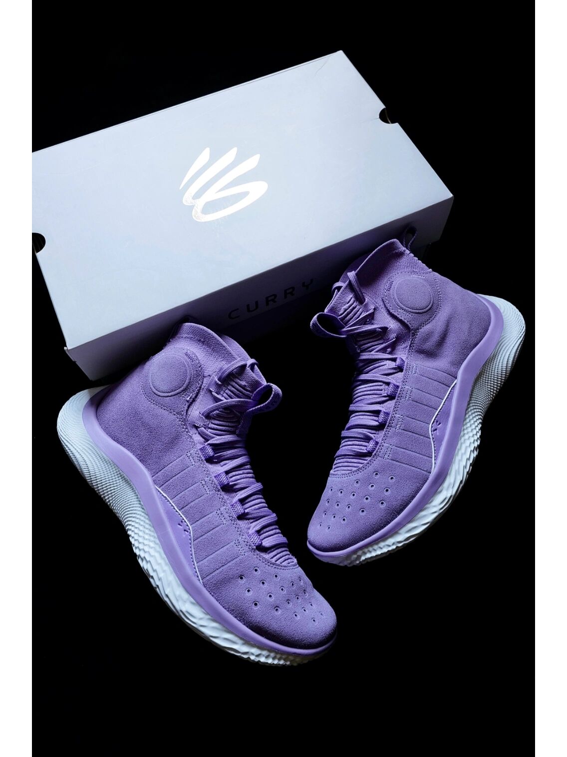 Curry 4 Flotro Violet - iNEWS
