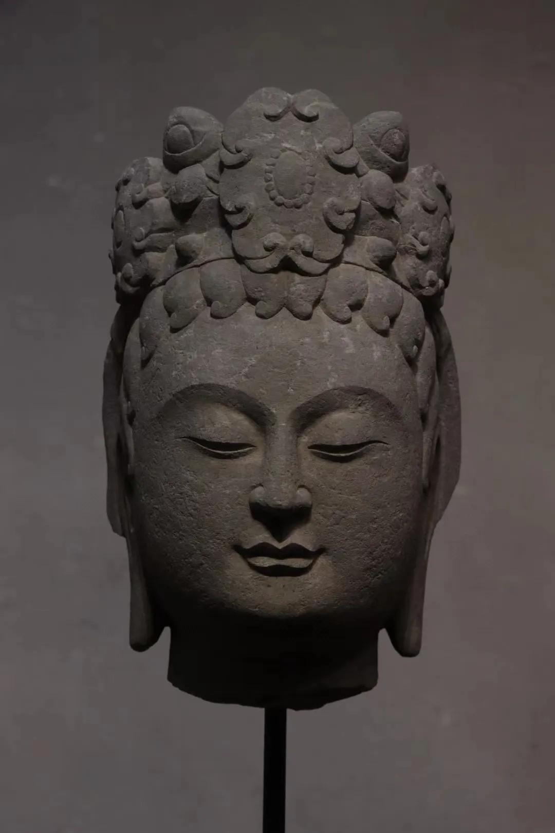 bluestone bodhisattva head iNEWS