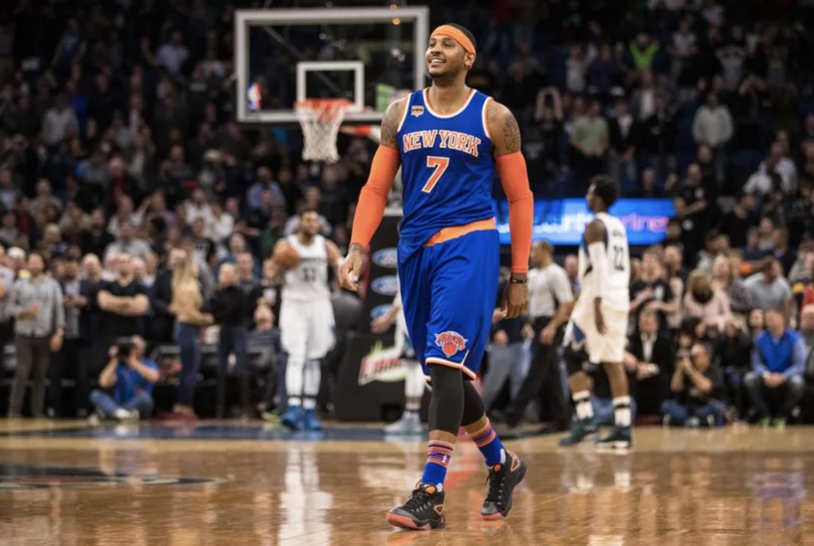 Knicks Roster Number 7 New York Knicks insider reveals: Retiring Carmelo Anthony's No. 7 ...