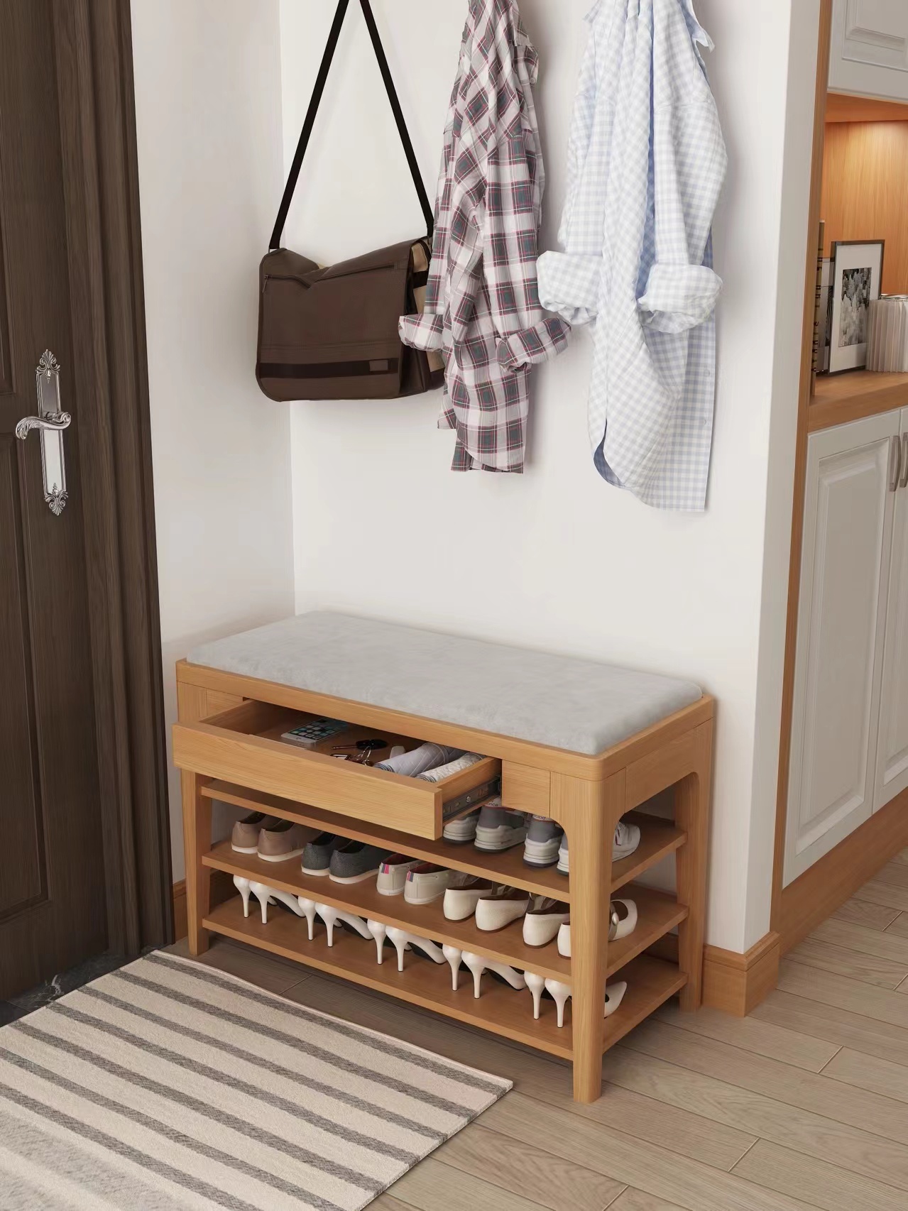 small-apartment-entry-hallway-to-change-shoe-stools-so-small-inews