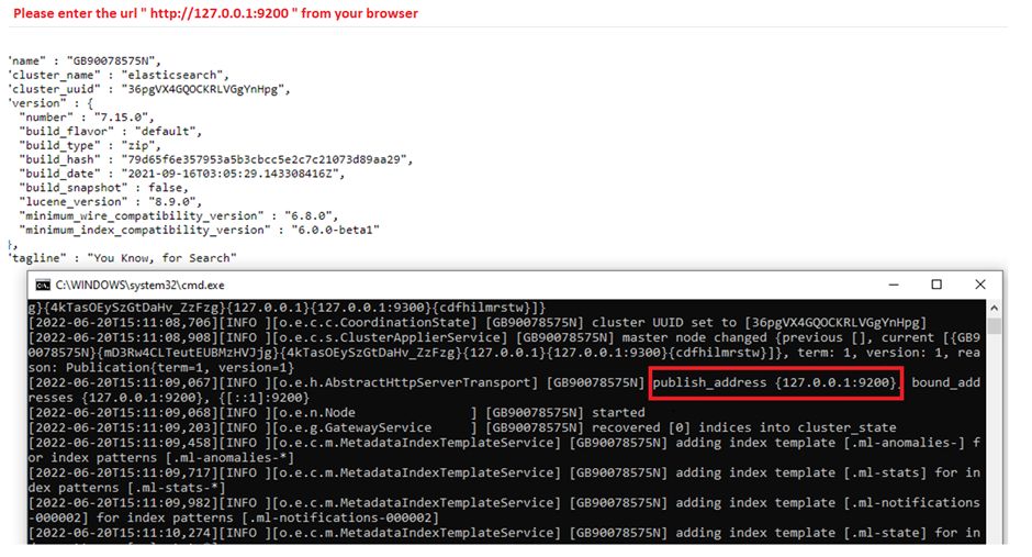 Elasticsearch basics and setup progress iNEWS