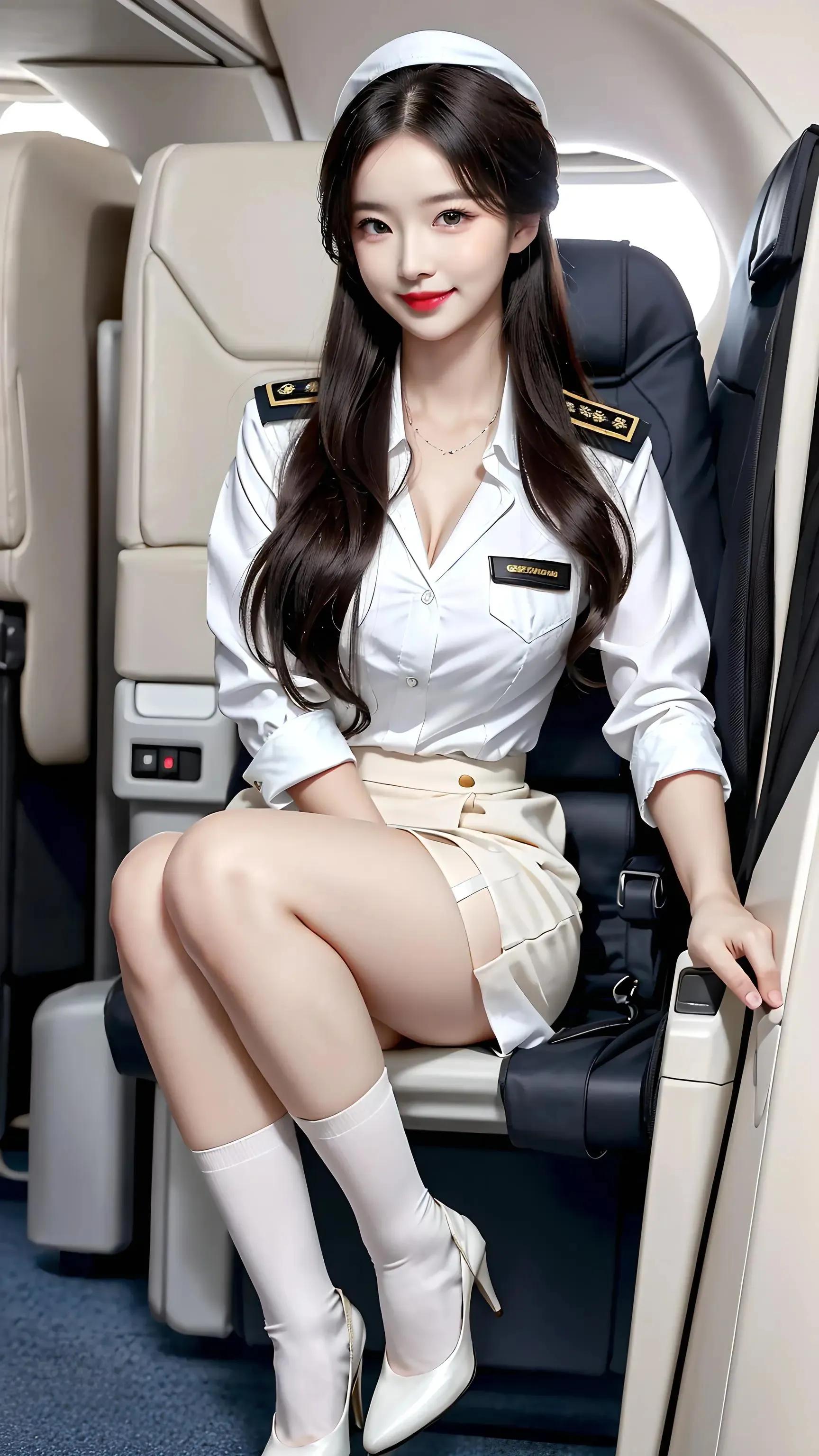 AI繪畫‖制服系列之甜系空姐cos - 頭條匯