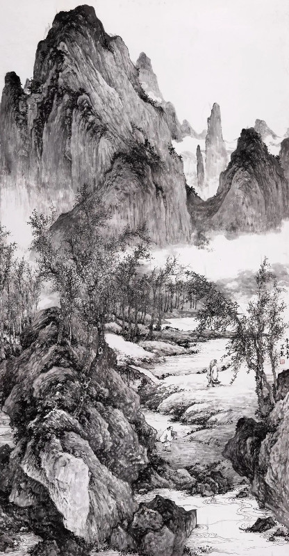 Danqing·Moyun·Story - Exhibition of Chinese Paintings by Li Yifeng, a ...