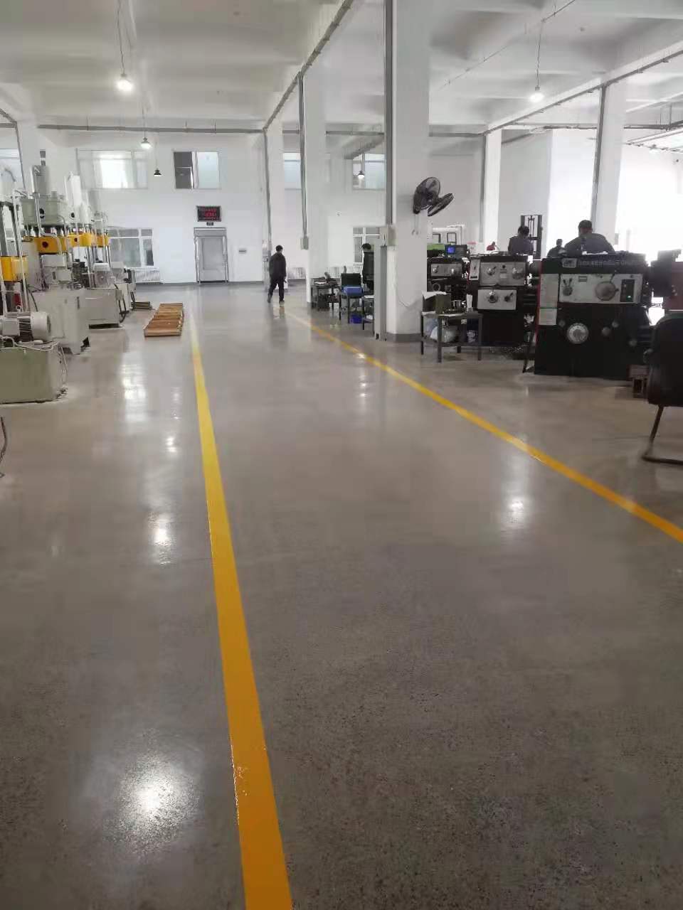 A quick way to change the color of the cured floor iNEWS