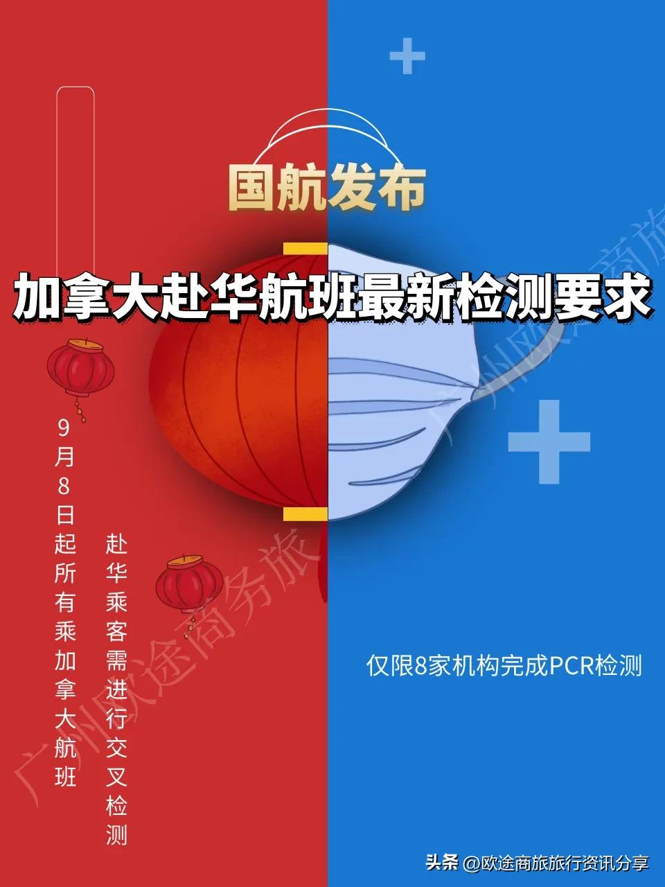 Air China Releases Latest Testing Requirements for Canadian Flights to