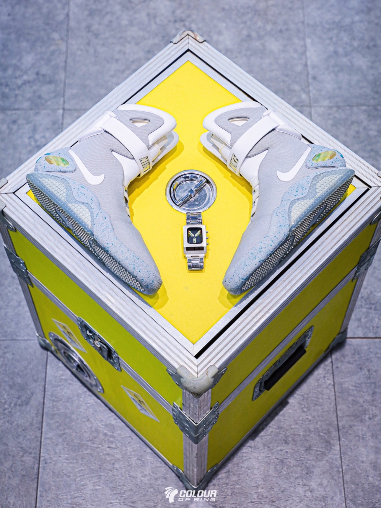 Nike Air Mag 'Back to the Future' 2011 Plutonium Box Edition - iMedia, image size:1290x1720