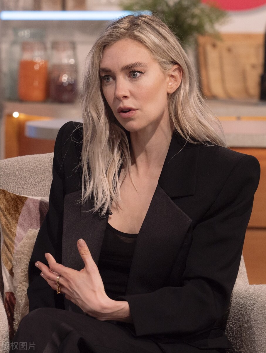 Vanessa Kirby Appears to Record Talk Show 