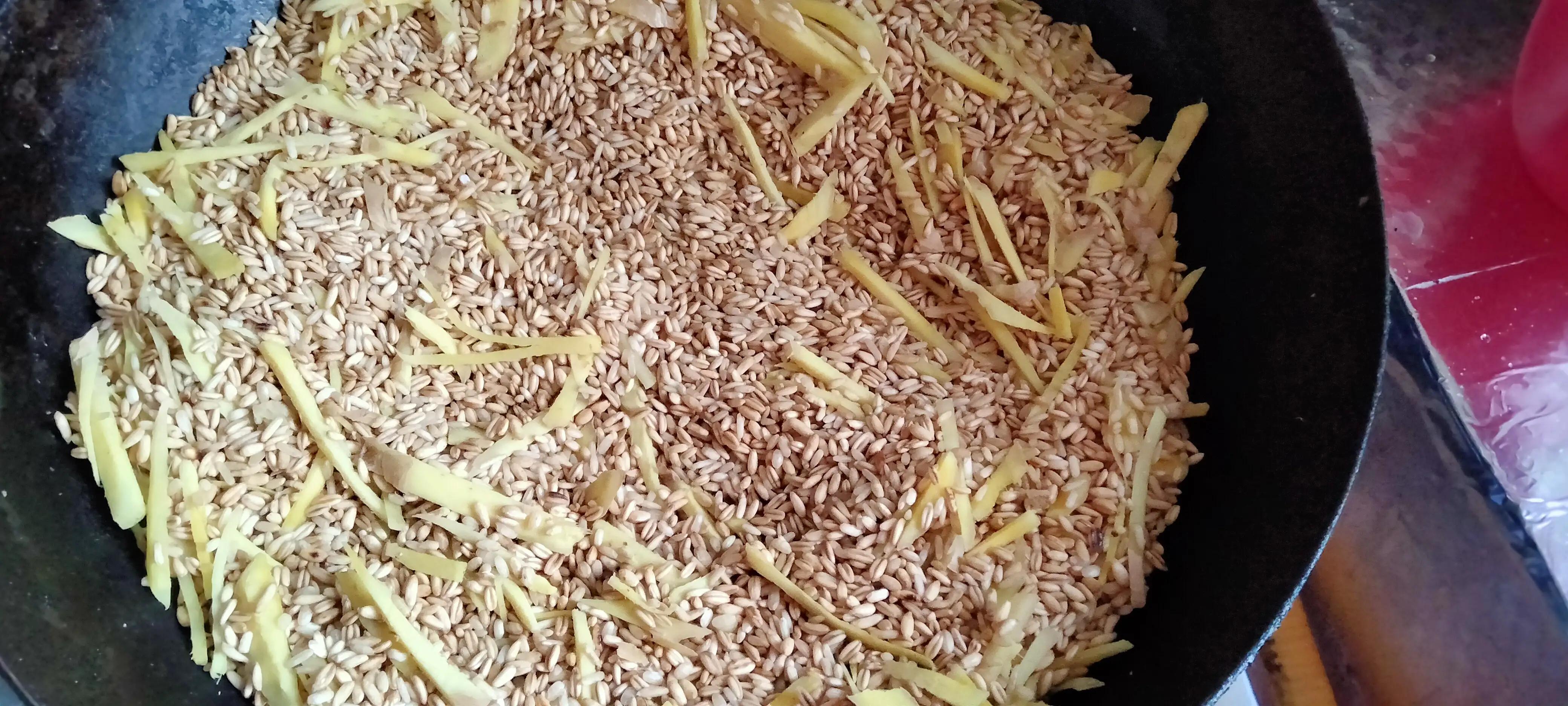 Uncleaned Rice Tea Ginger Rice Tea-An Artifact for Eliminating Fat and Weight Loss - iNEWS