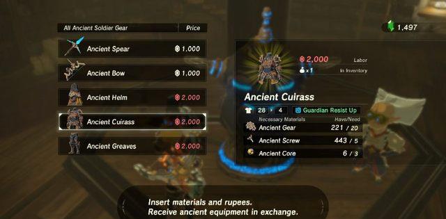 The Legend of Zelda: Breath of the Wild Get Ancient Bows, Outfits, and ...