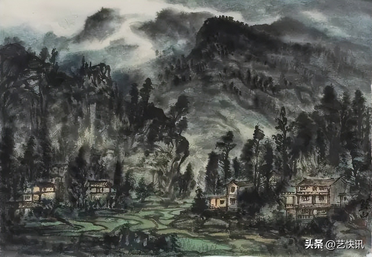 Interpretation of the meaning of landscape painting iNEWS