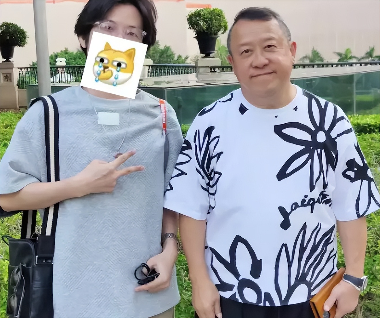 70-year-old Zeng Zhiwei appeared in the hotel in a low-key manner ...