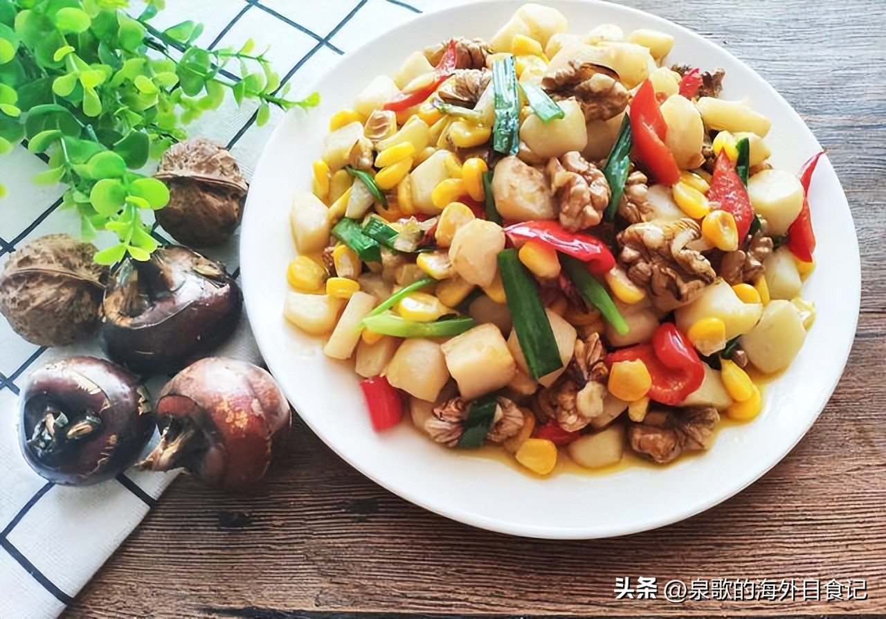 [Taste fresh food in spring] 3 homecooked methods of water chestnuts