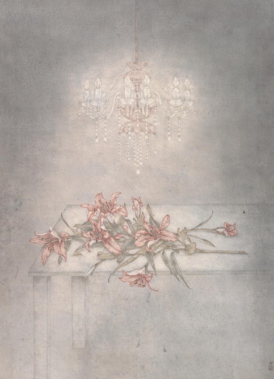 Appreciation of works by young female painter Lei Miao - iNEWS