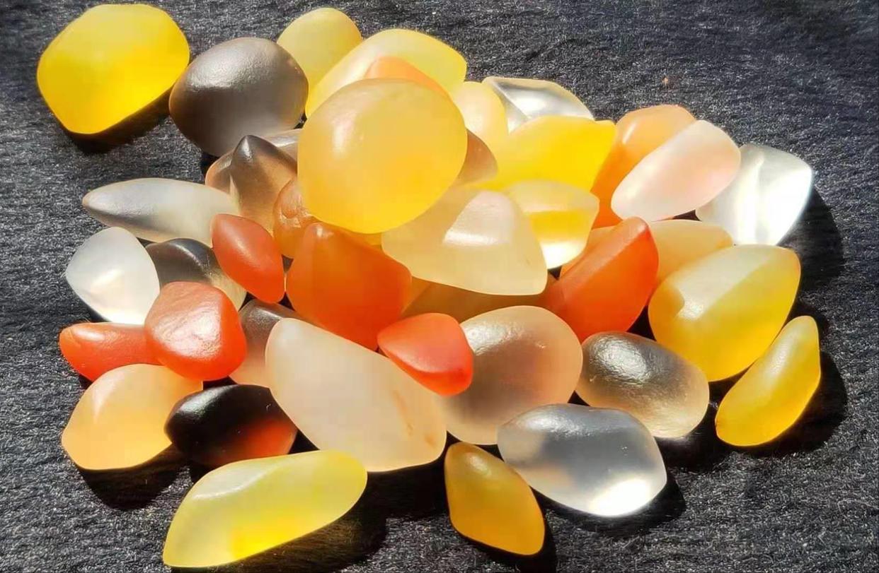 It took many years to discover the hidden jade, and the golden silk