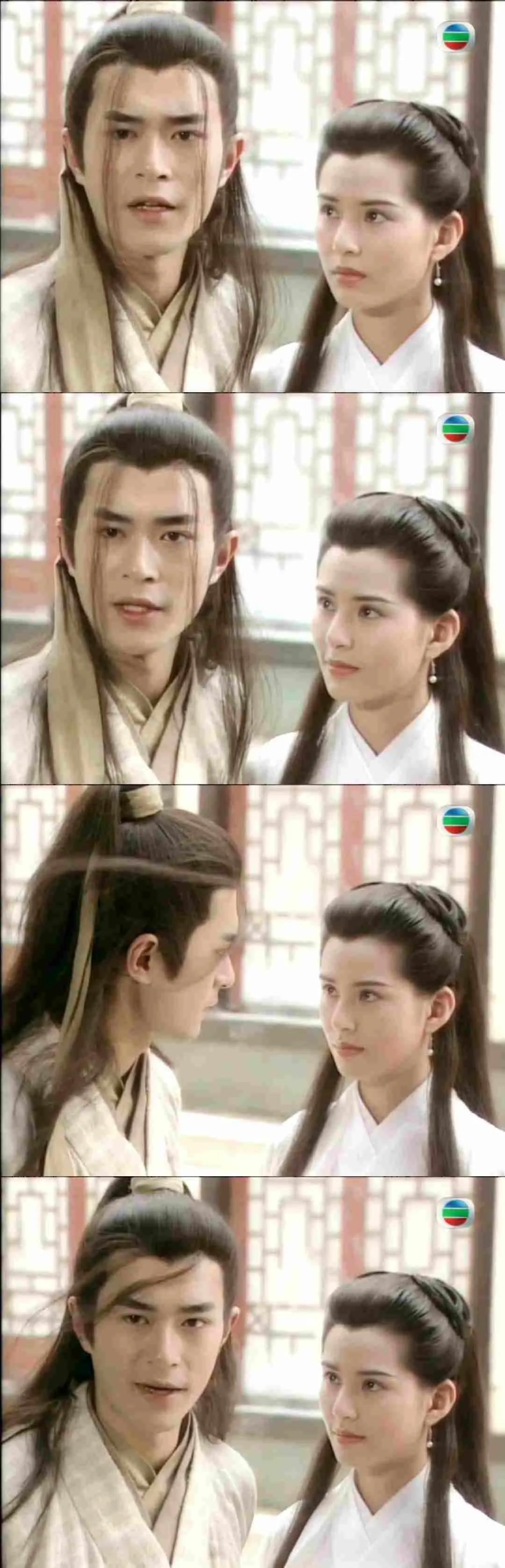 Li Tianle Watching the 95 edition of The Legend of Condor Heroes after more than ...