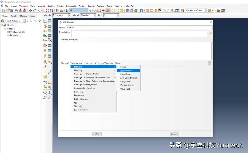 Example of ABAQUS Material Parameters iNEWS