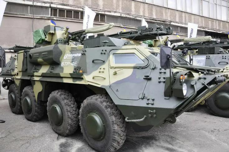 Armored Pokédex BTR-4 wheeled armored vehicle - iNEWS