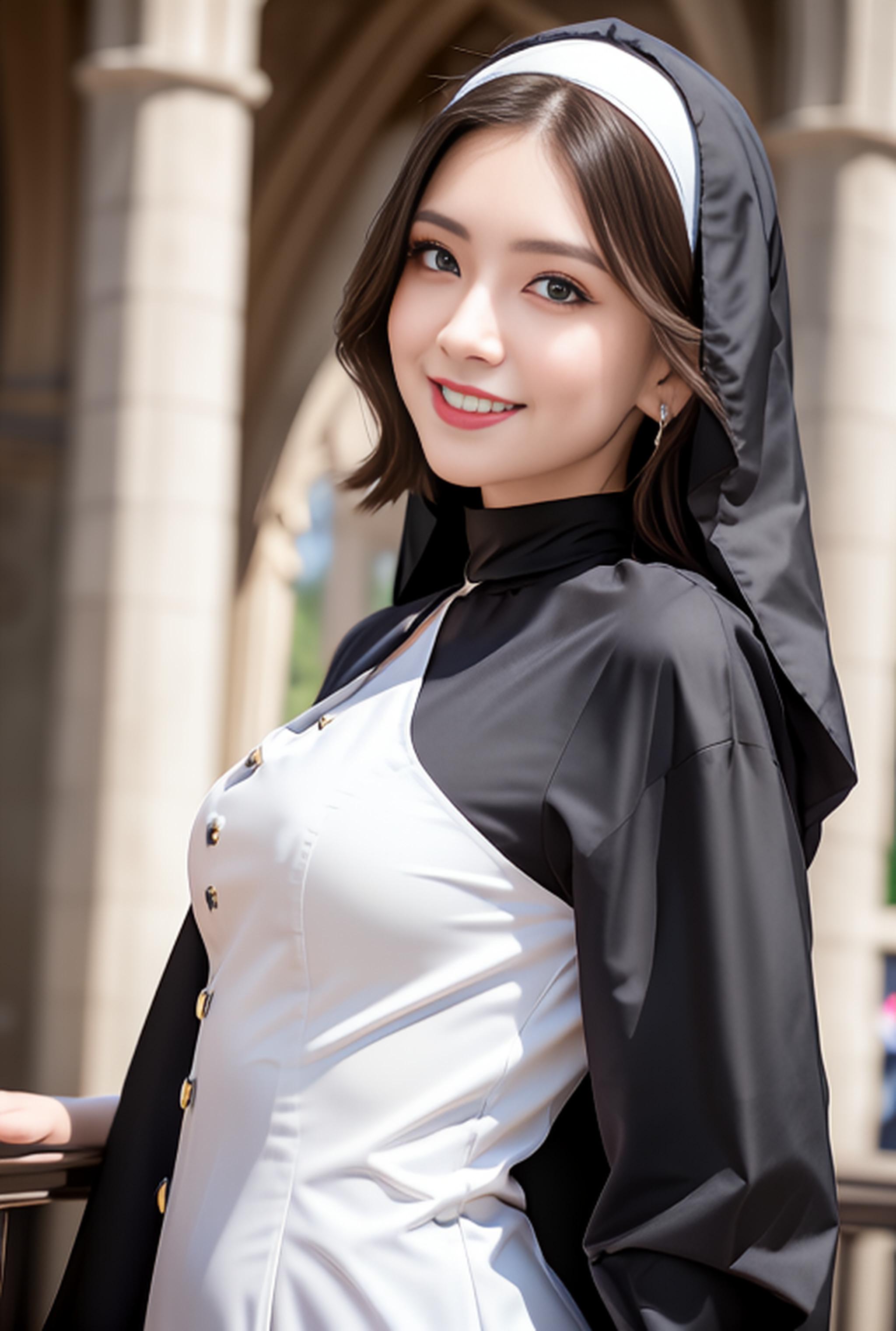 Learn how to dress with AI 09 Dressing up nuns: a perfect combination ...