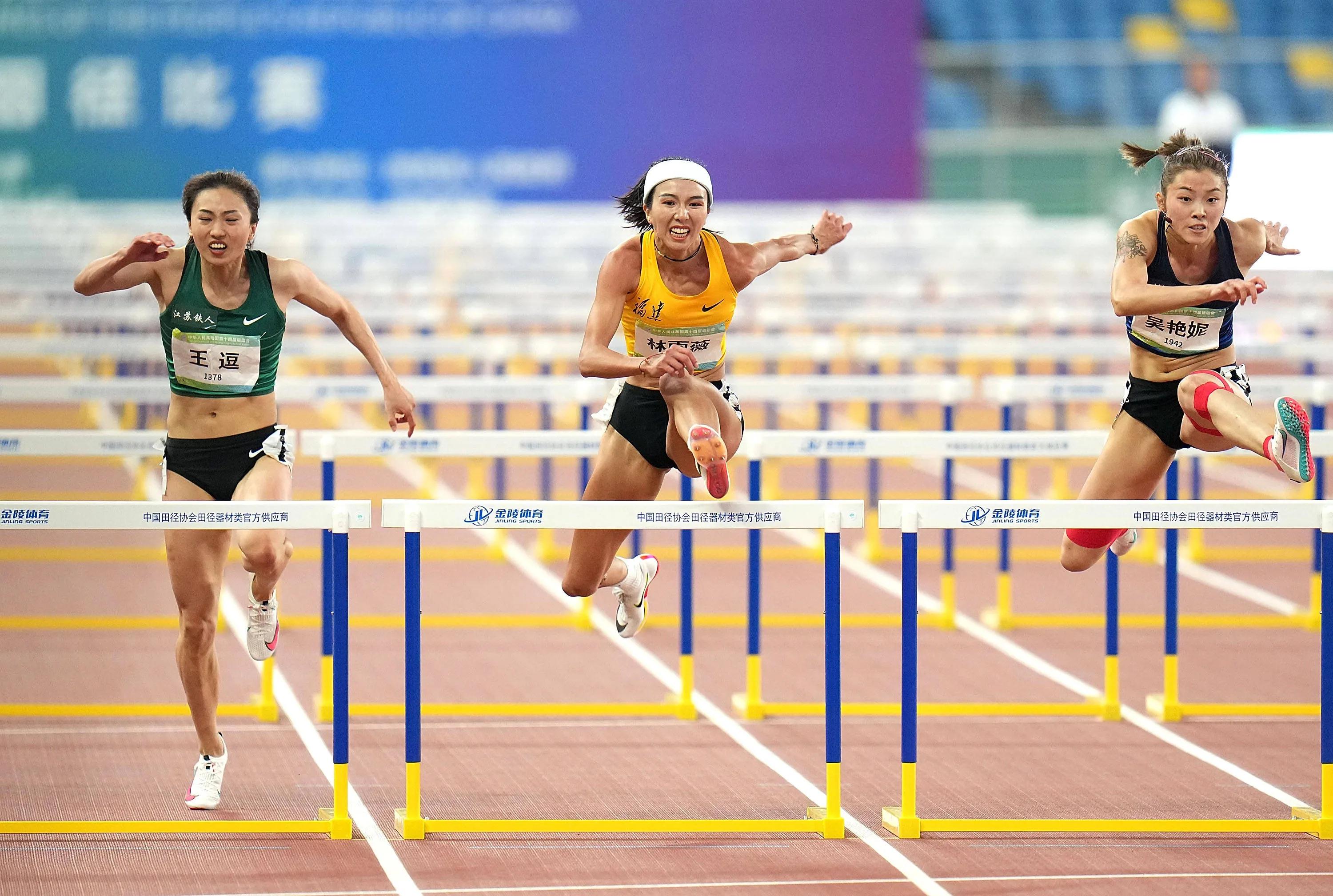 The real king of the 100meter hurdles is Lin Yuwei, not Wu Yanni. Xia