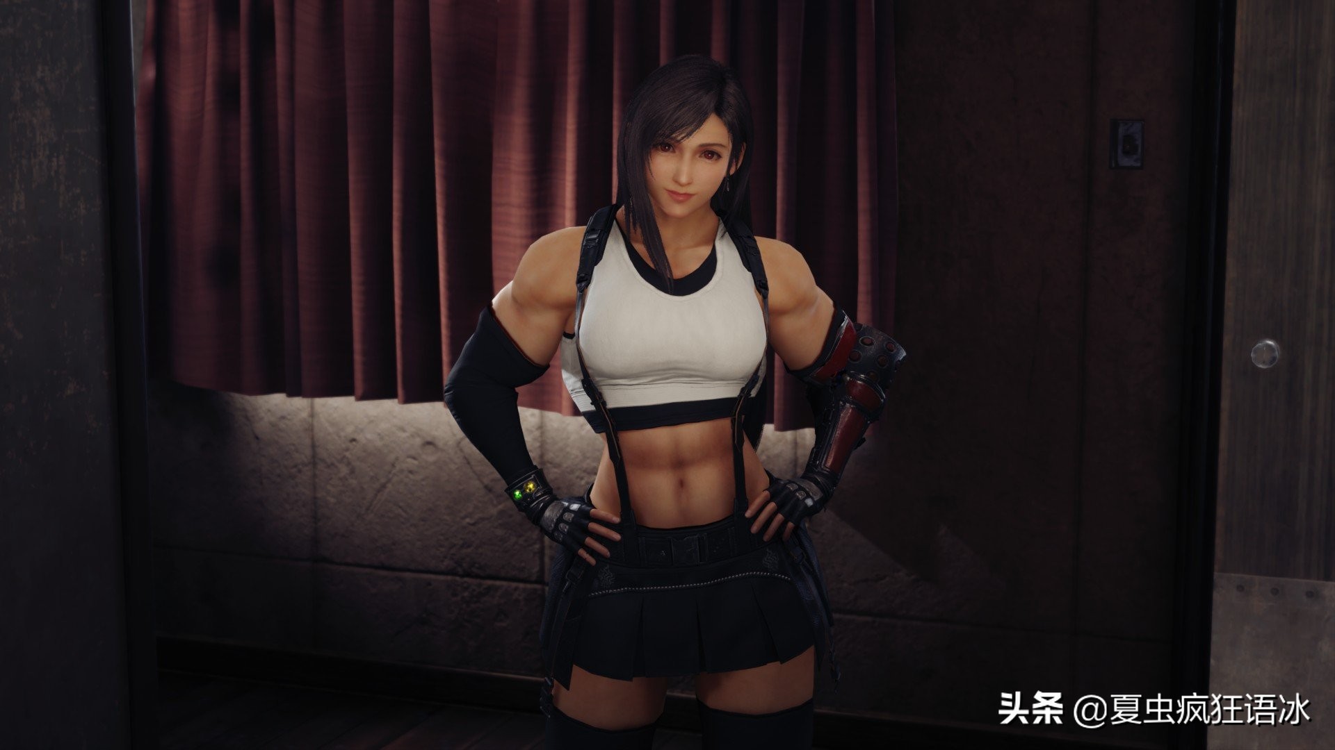 Final Fantasy 7 Remake Tifa Muscles Mod Launched This Is What It Looks Like To Be Combative