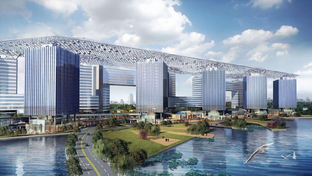 Appreciation of the office design of the Shanghai headquarters of