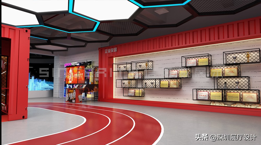 Enterprise exhibition hall design: integrate traditional Chinese ...