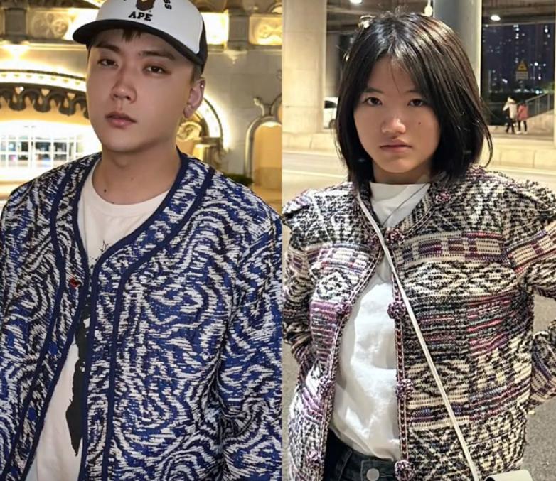 Li Leyou and Cui Jin wear couple outfits, and the 