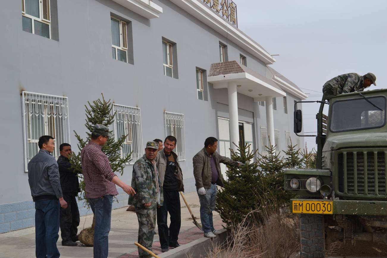 The two largest townships in China, each with the size of two European