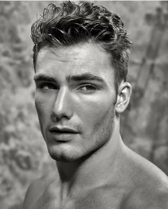 American handsome male model Levi Conely - iNEWS
